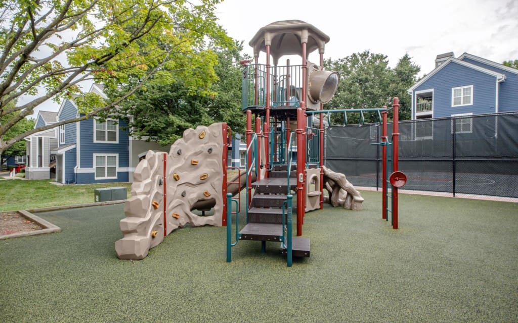 Residents of all ages appreciate the ample outdoor space with friends and family